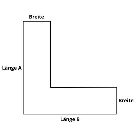 Spesialmål: Plantekasse, hjørne-/vinkelmodell