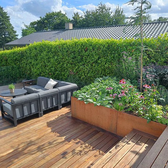 Spesialmål: Plantekasse, lang modell +200 cm (med bunn)