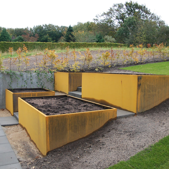 Spesialmål: Plantekasser lang modell +200 cm (uten bunn)