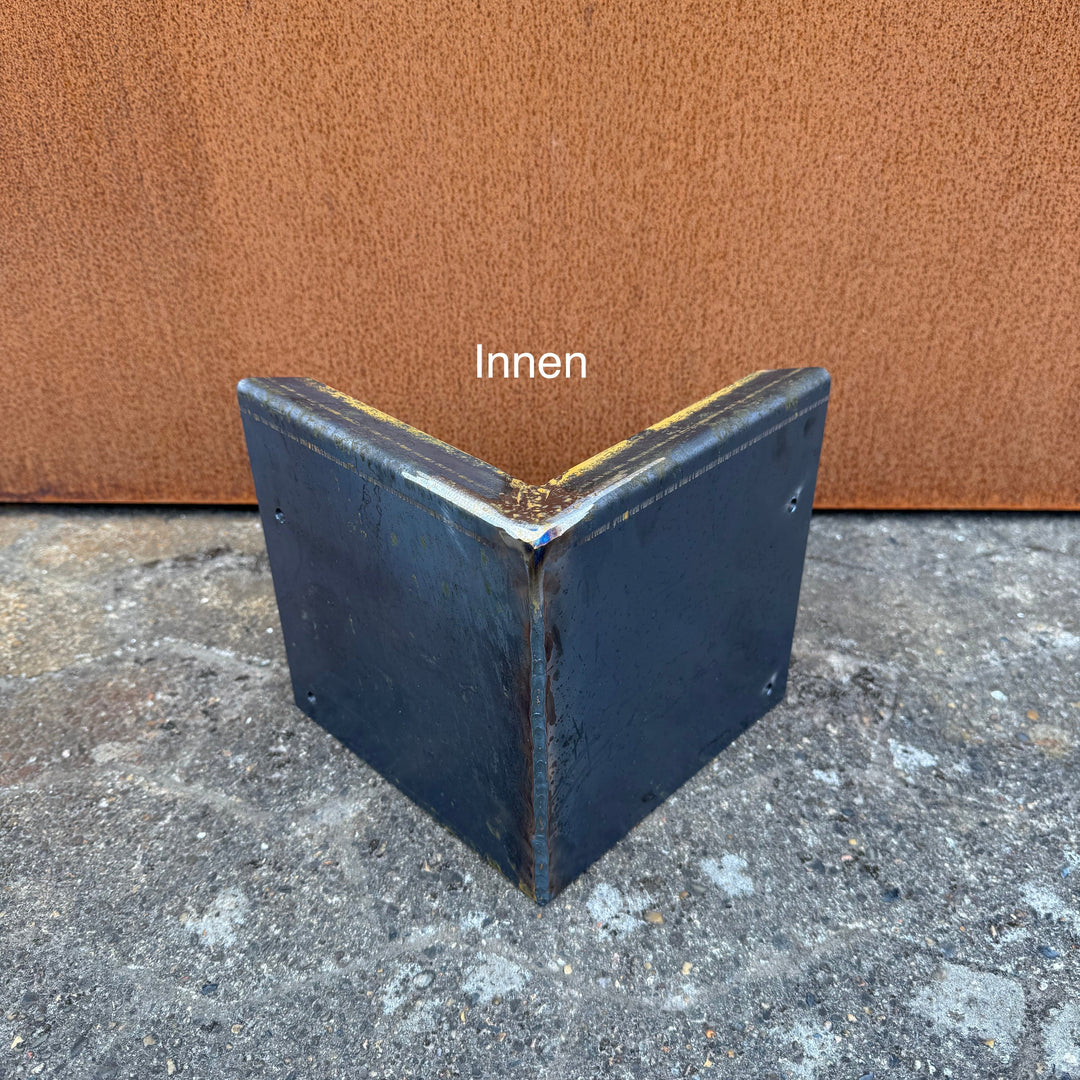 Hjørne for bedkant med sneglekant