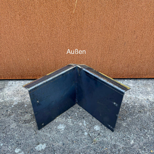 Hjørne for bedkant med sneglekant