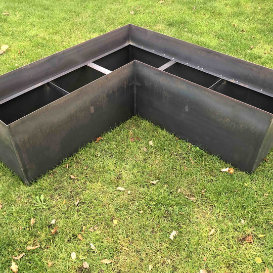 Hjørne-/vinkelplantekasse