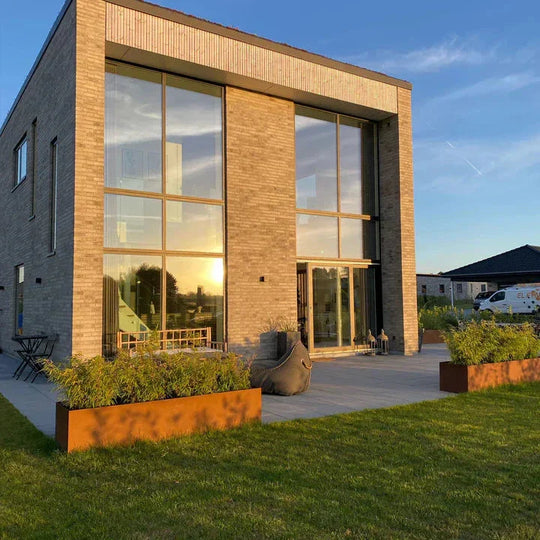 Spesialmål: Plantekasser lang modell +200 cm (uten bunn)