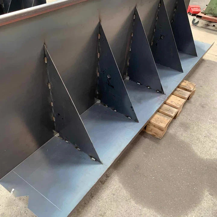 Støttemur i cortenstål