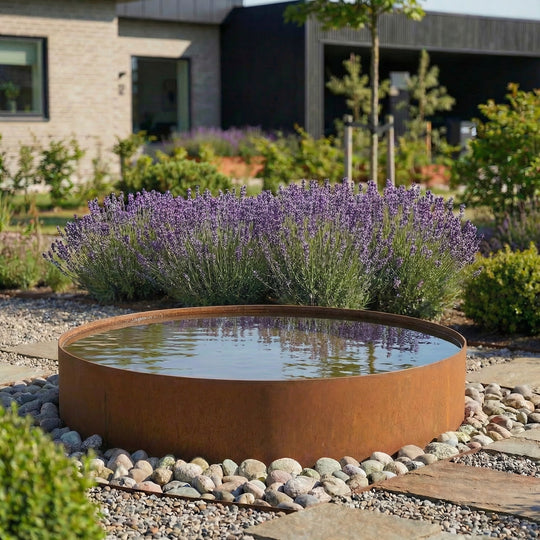 Speilbasseng, rund modell