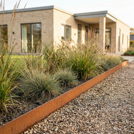 Bedkant 6 mm cortenstål