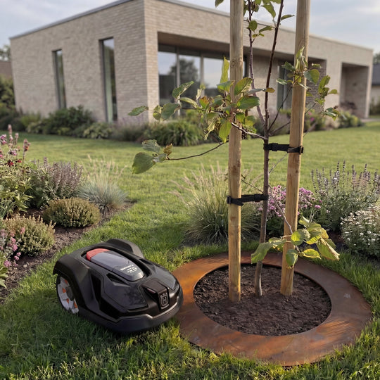 Robotsirkel i cortenstål