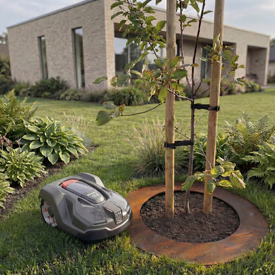 Spesialmål: Robotsirkel i cortenstål