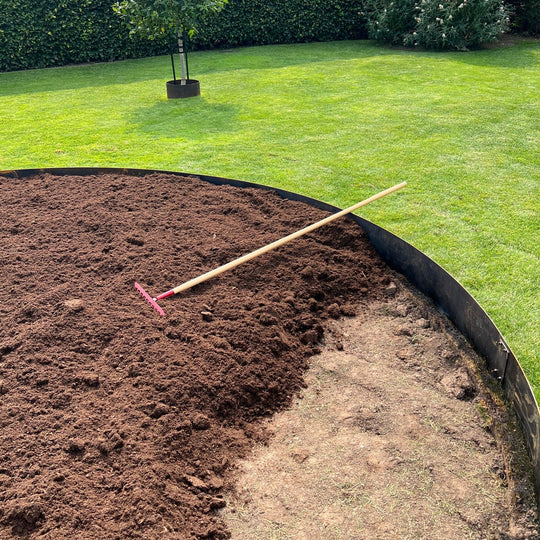 Spesialmål: Bedkant 2 mm cortenstål