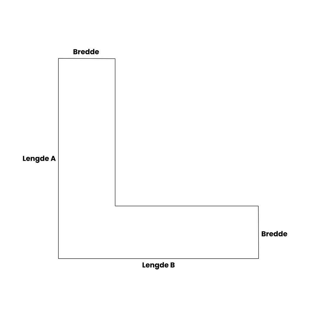 Hjørne-/vinkelplantekasse