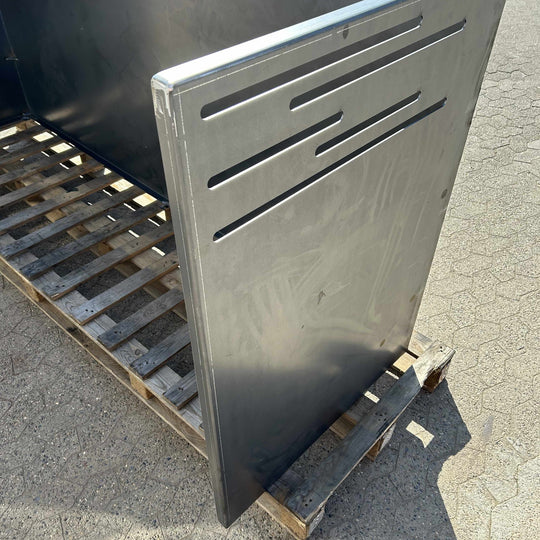 Søppelkasseskjuler cortenstål  - designmodell