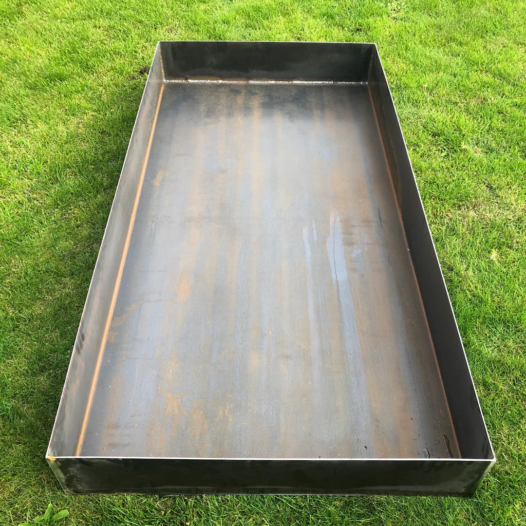 Spesialmål: Speilbasseng i cortenstål